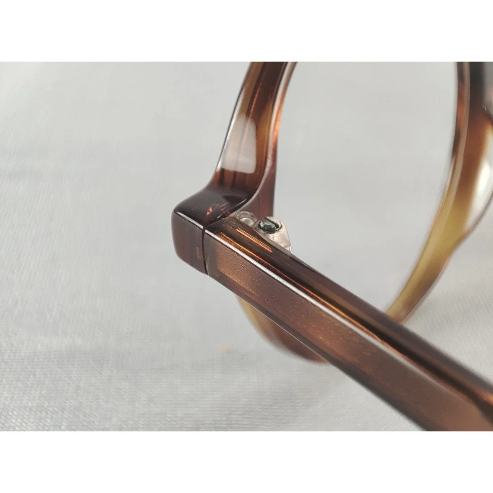 Kala‎ Eyewear G300 Round Tortoise Eyeglasses Frames 46-20 Handmade USA